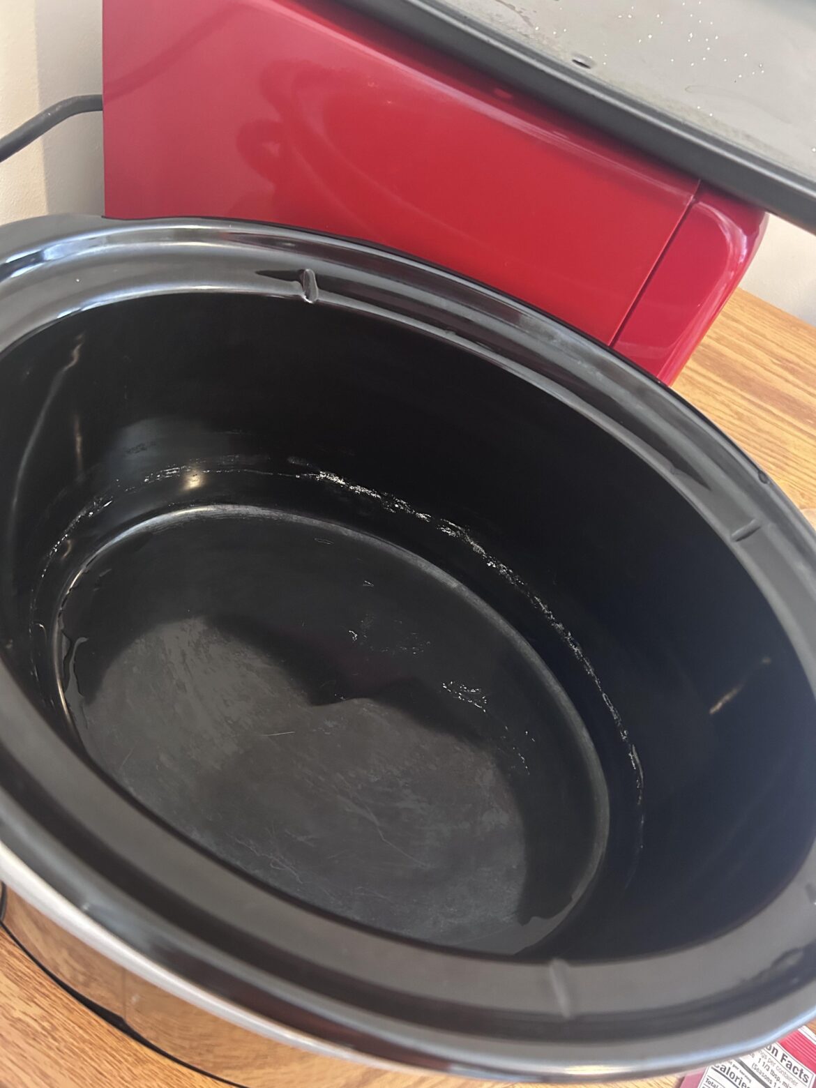 This white stuff keeps coming back even if I wash it really well?