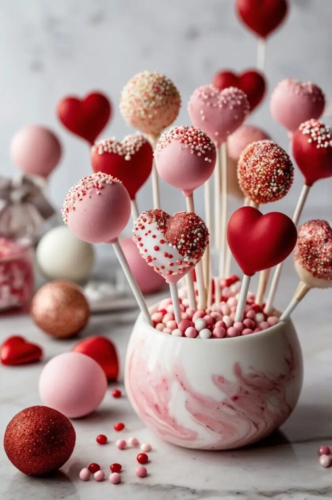 Festive Cake Pops for Valentine’s Day: Perfect for Gifting