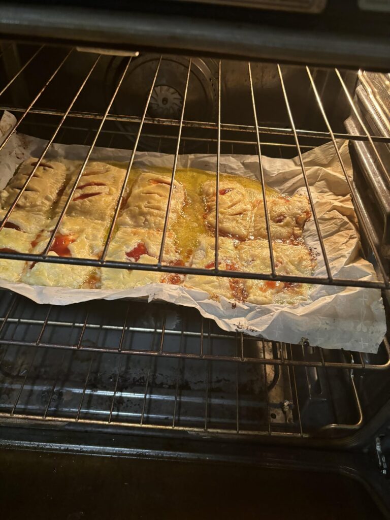 my guava pastries drowned in their guts (swipe to see end result)