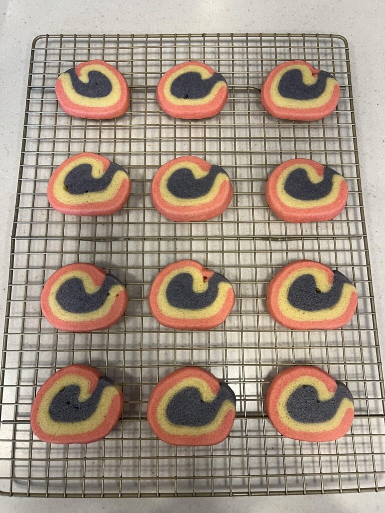 First Attempt at Pinwheel Cookies