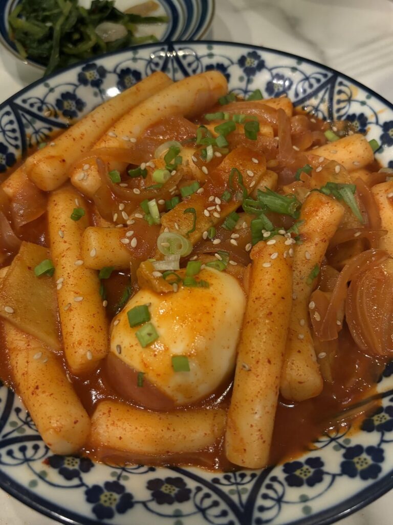 Tteokbokki and Japchae!!