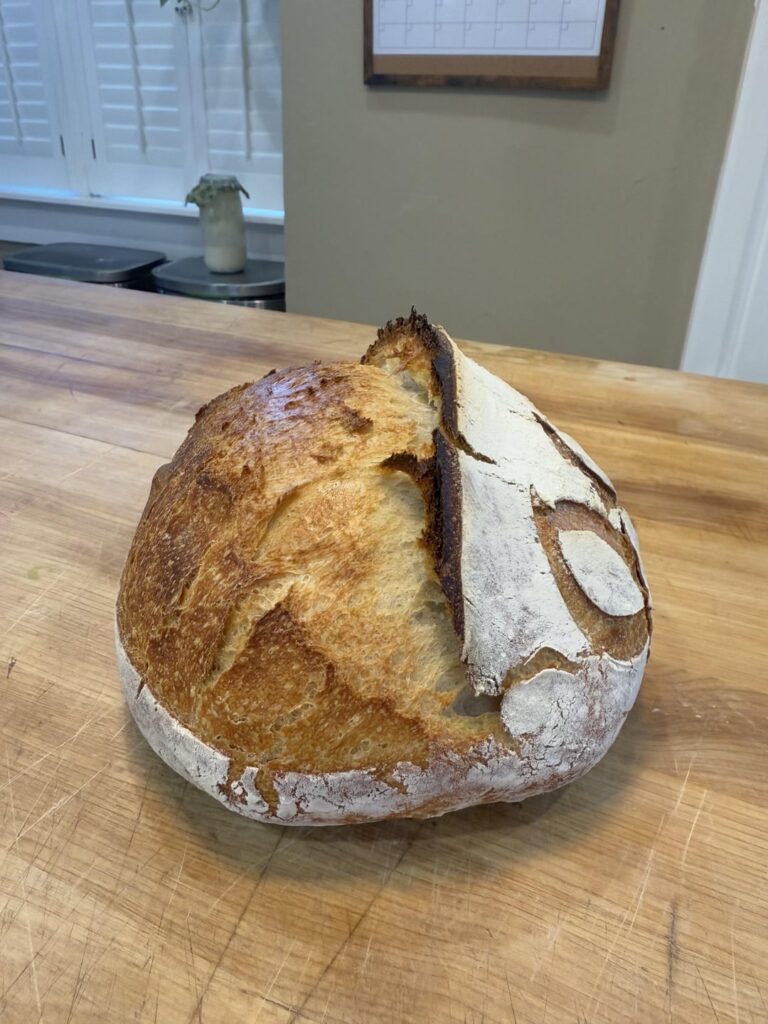 My fifth loaf (finally) looks decent