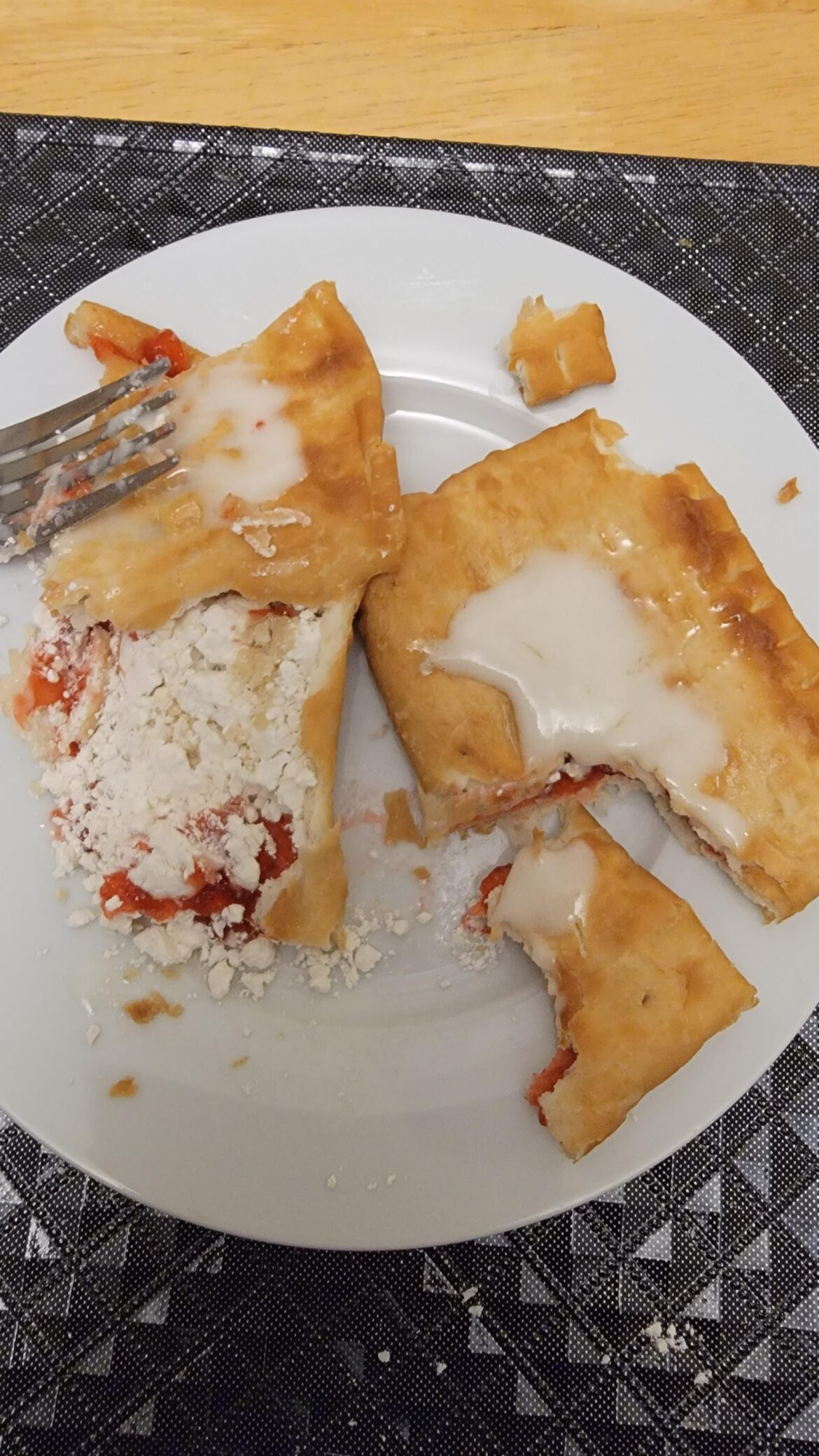 My Toaster Strudel was full of flour