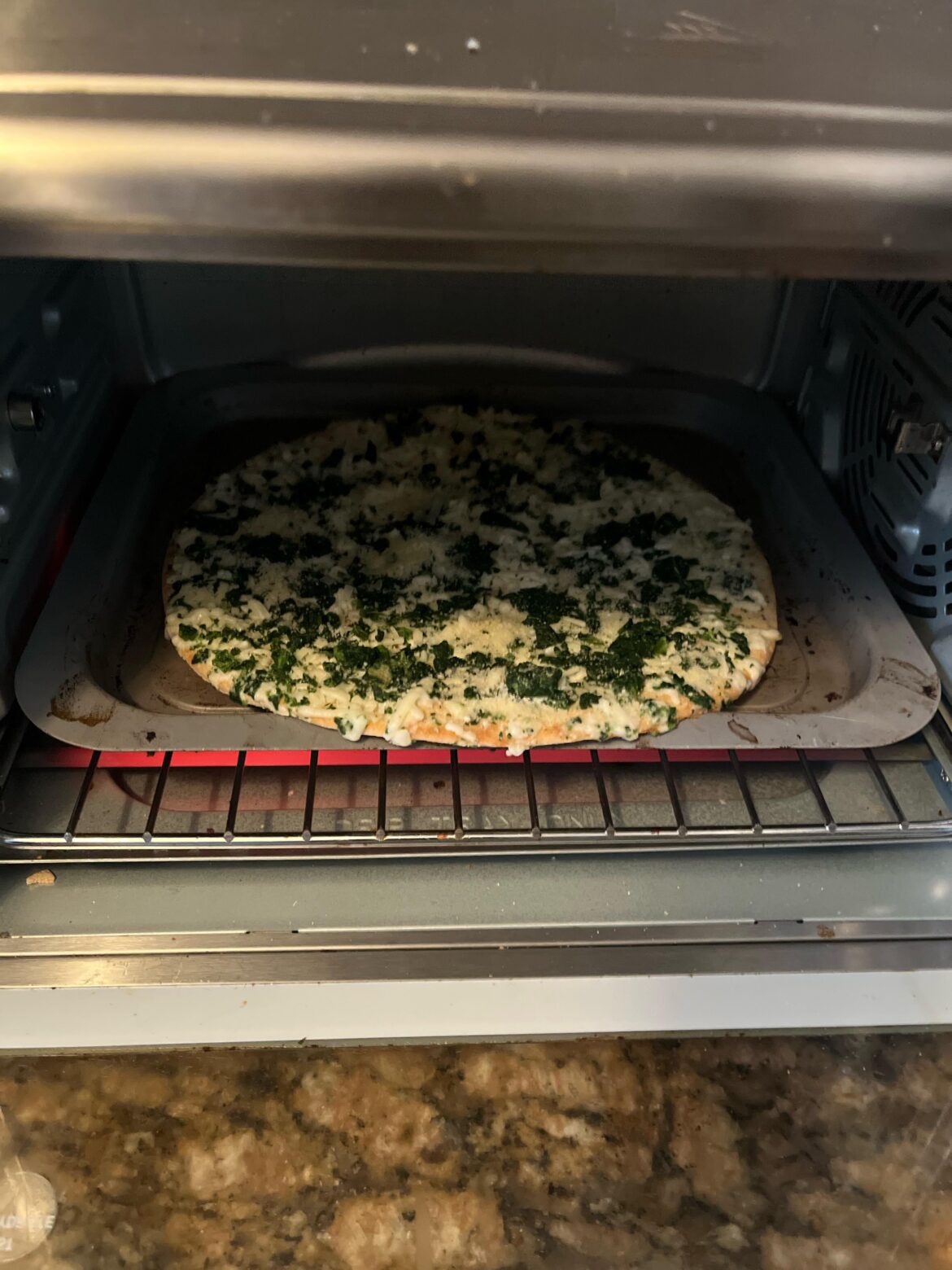 Cauliflower crust pizza
