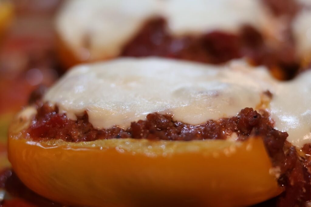 Keto bell pepper ‘lasagna’