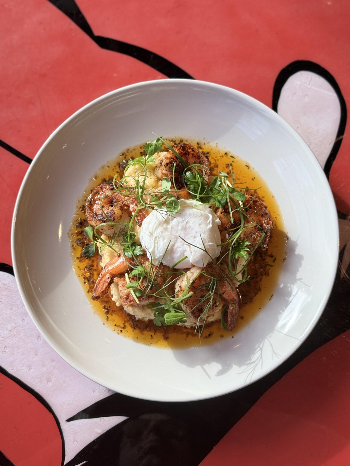 Jerk Shrimp & Grits