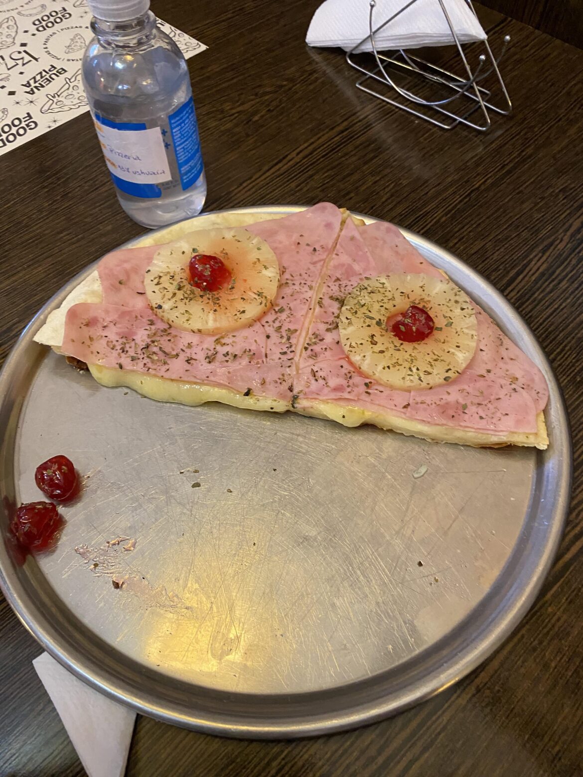 Served in Ushuaia, Argentina