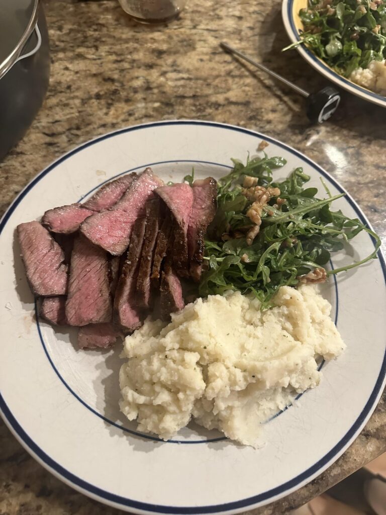 Lunch New York. Would y’all say this is medium or medium rare?