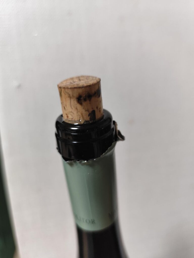 upon using coravin, the cork pushes out. bad storage?