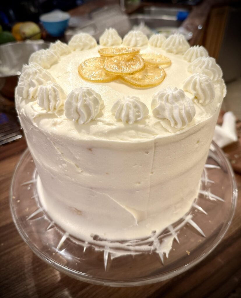 Lemon Layer Cake I made this weekend
