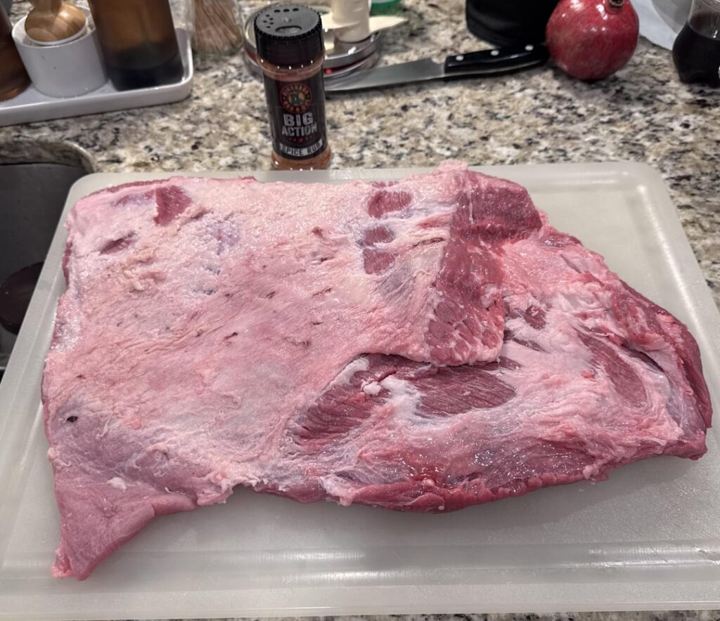 Brisket Flat for New Years Day