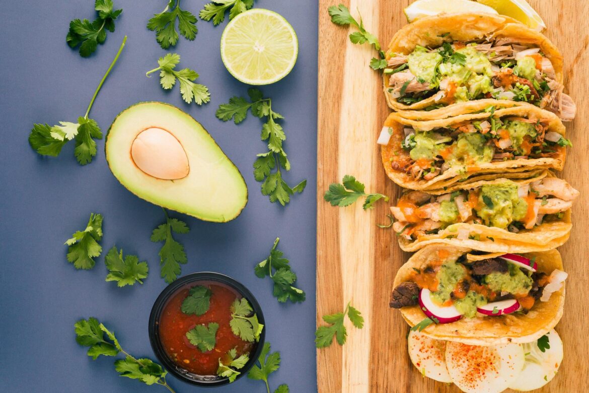 did a shoot for a local taco place—these street tacos were amazing! 🌮