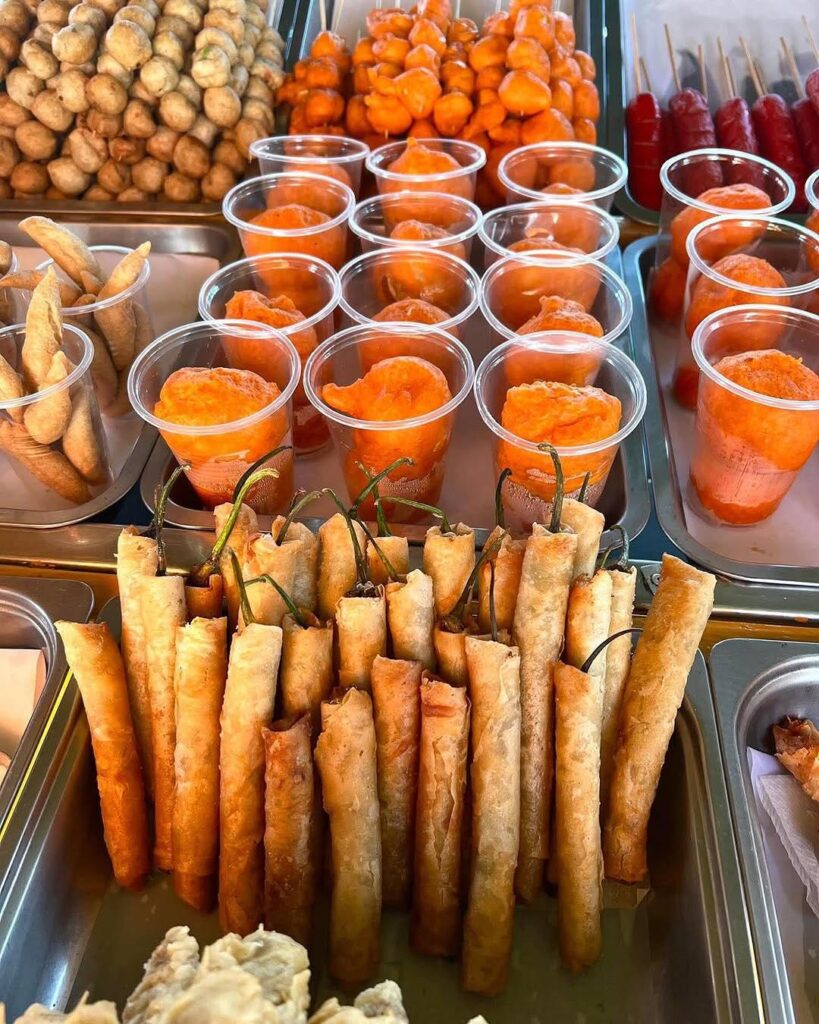 A typical pinoy street eats