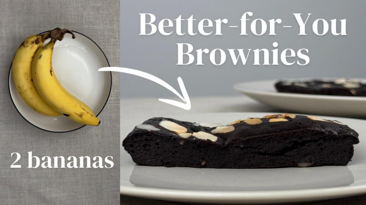 Banana brownies