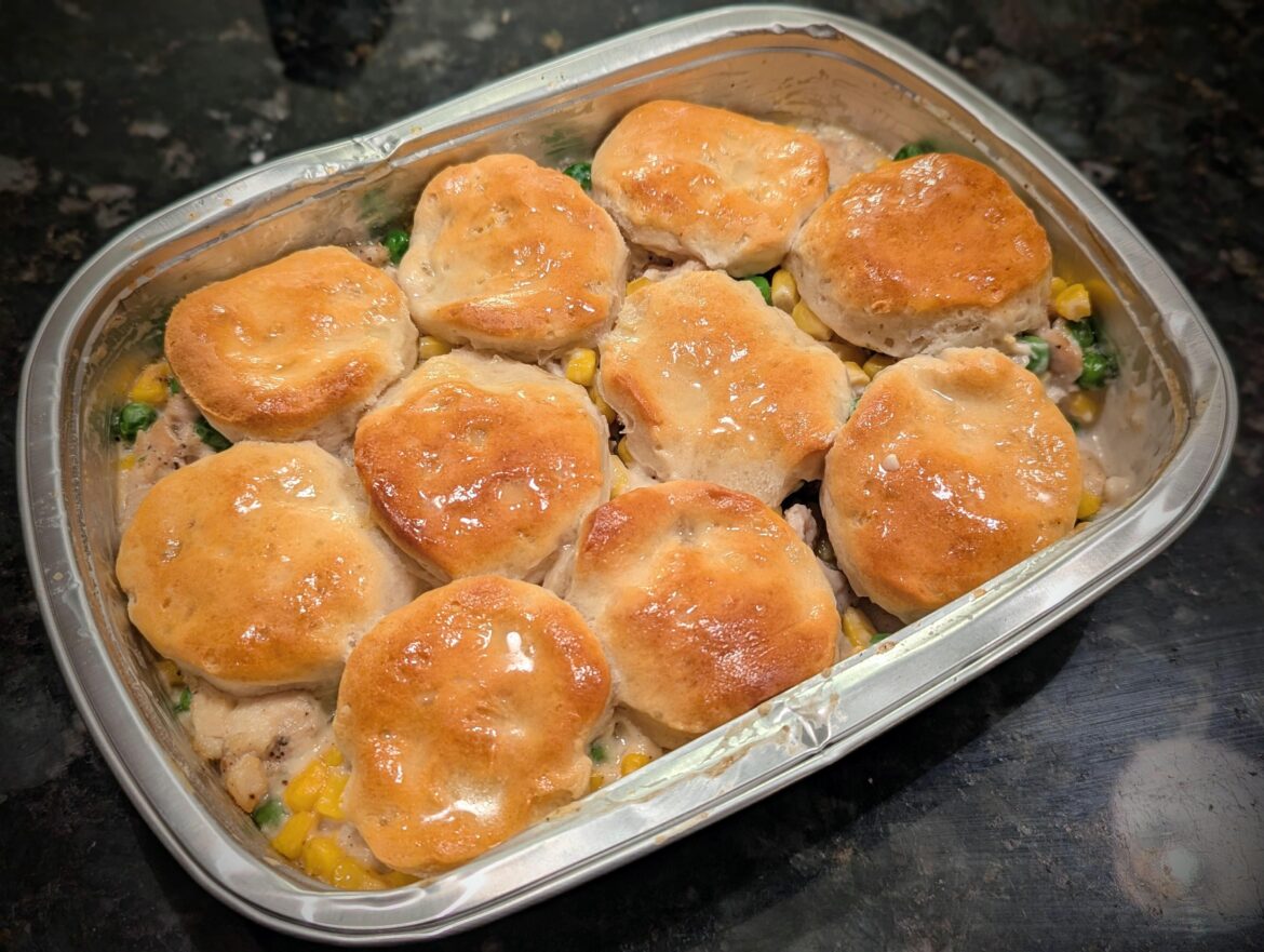 No dice on this chicken pot pie