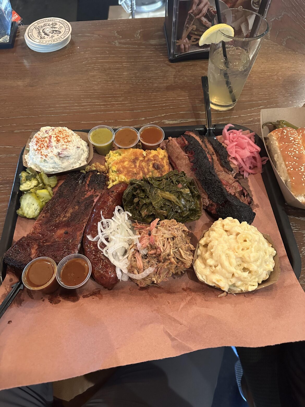 Lewis BBQ Charleston, SC. $78