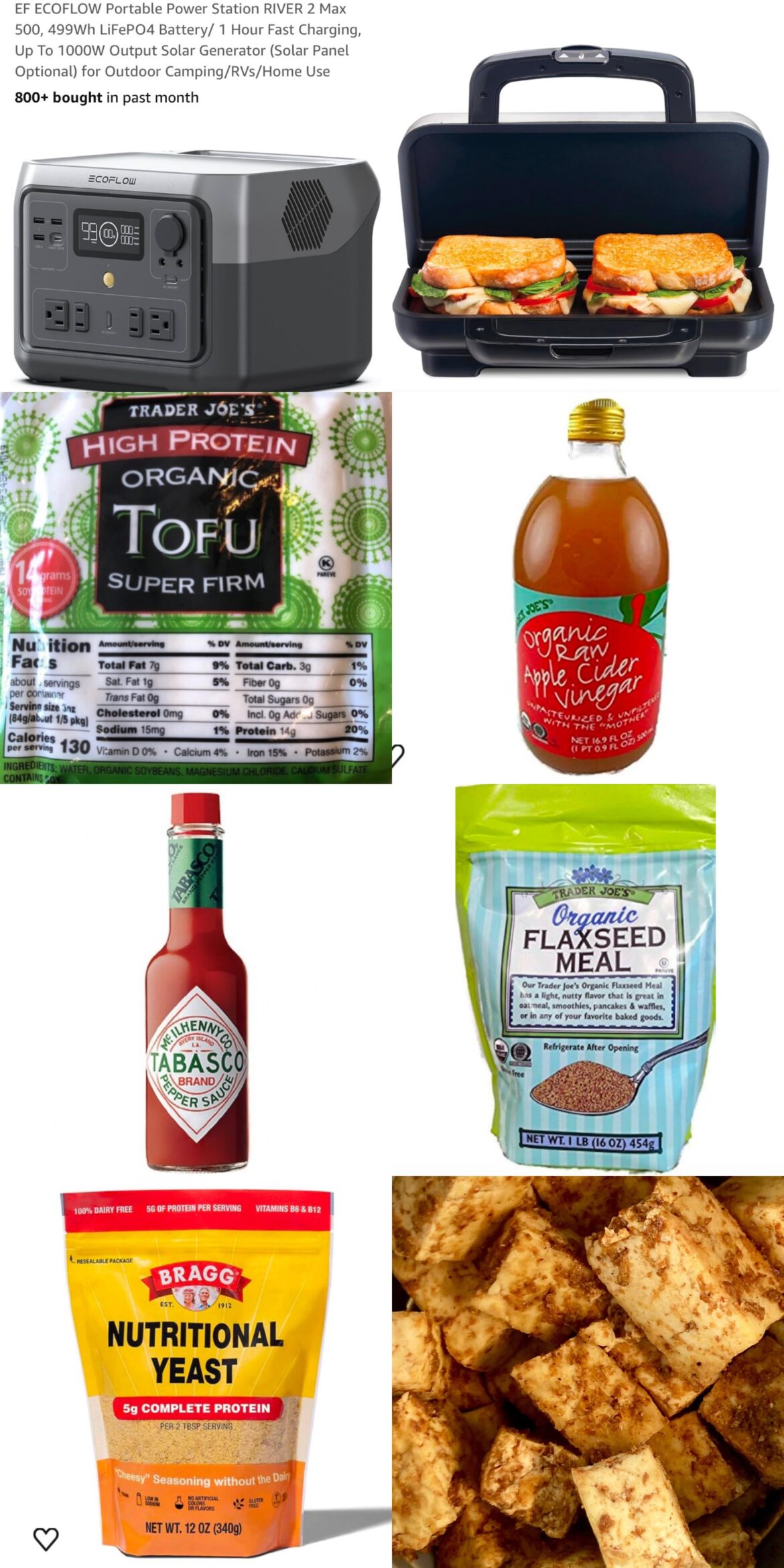 Spicy Sandwich Press Tofu