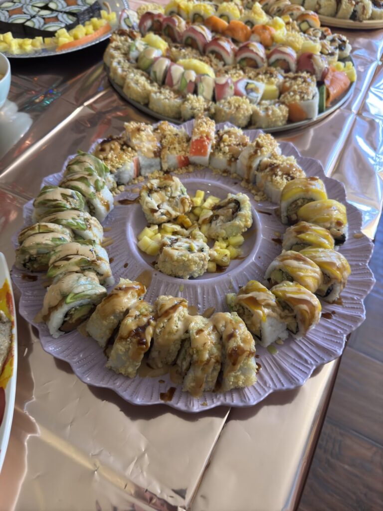 Sushi i made for my cousin