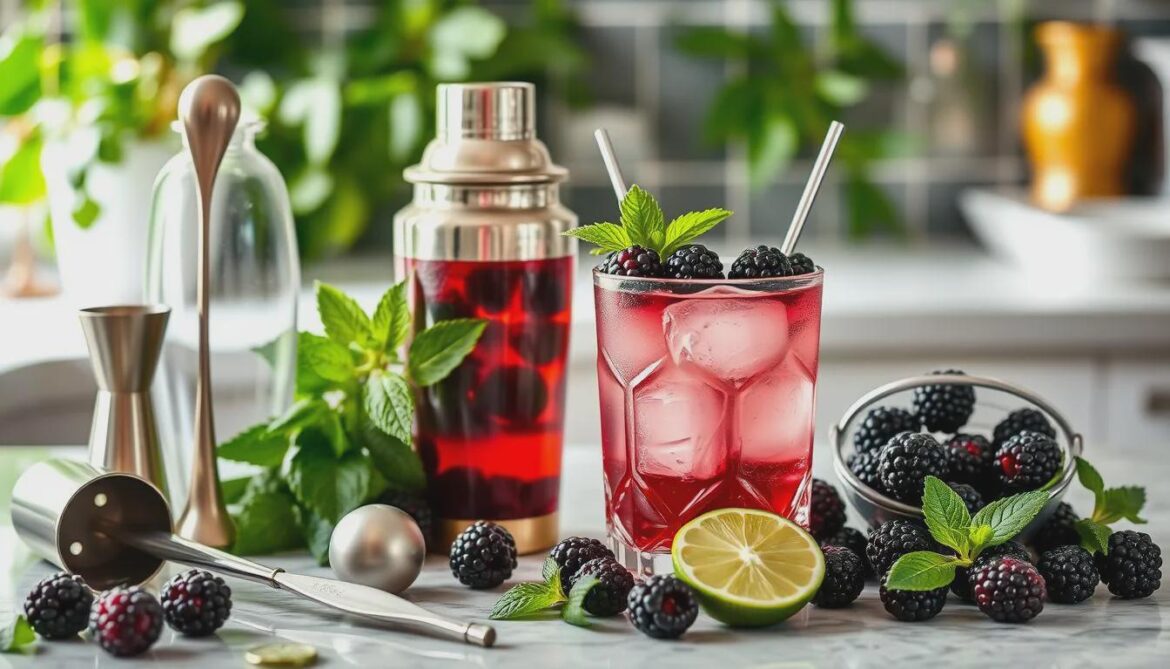 Blackberry Mojito: 1A Fruity and Refreshing Cocktail Delight