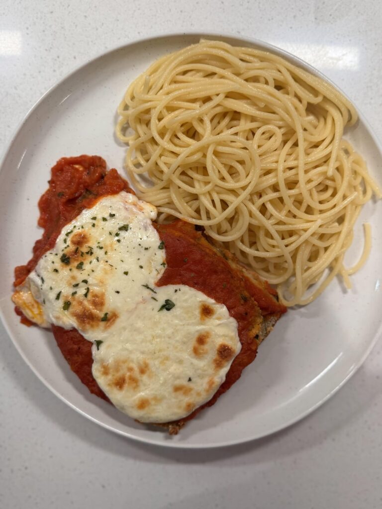 Eggplant parm Eggplant parm