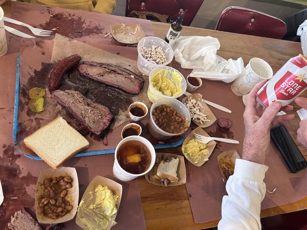 Last in line at Franklins