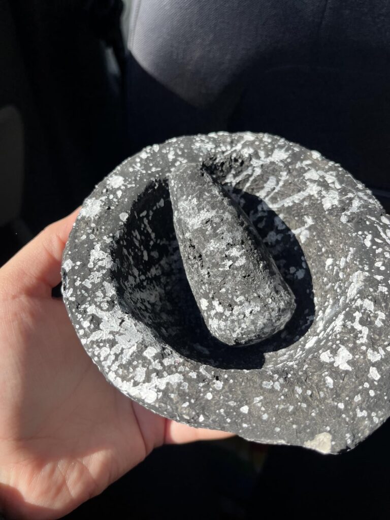 Molcajete.. real volcanic stone or concrete?