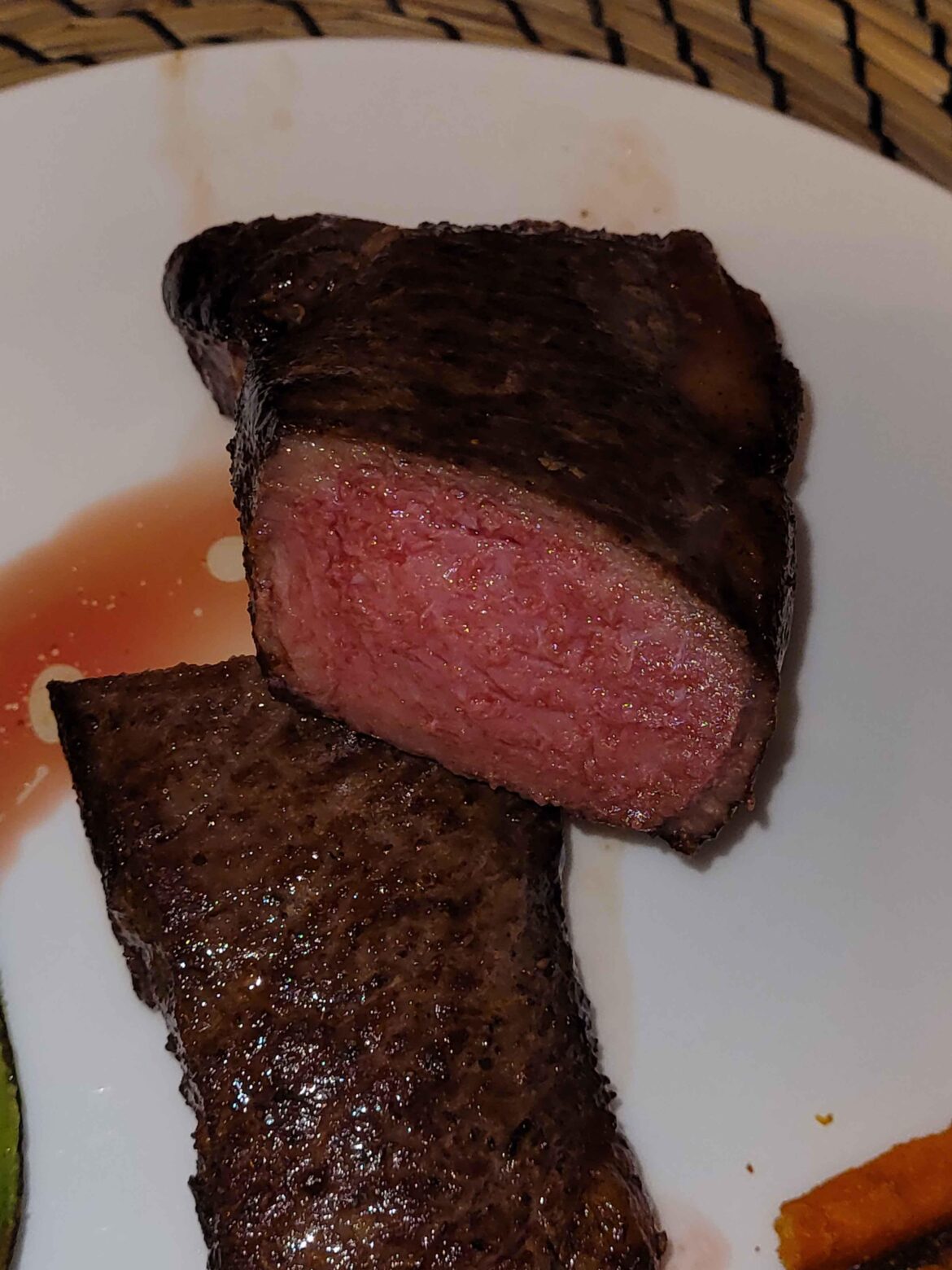 Aus Costco New York (Porterhouse) Steak - 129f 53c 2hrs