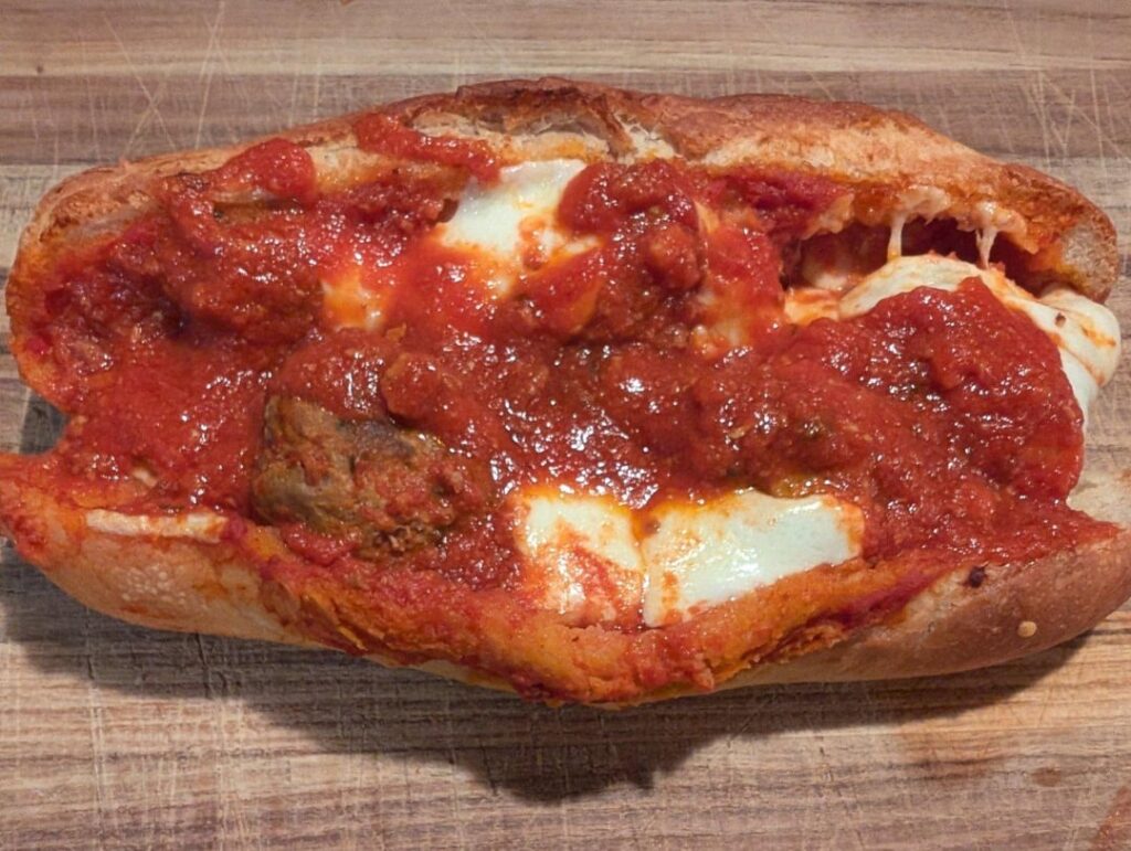 Homemade Meatball Parm