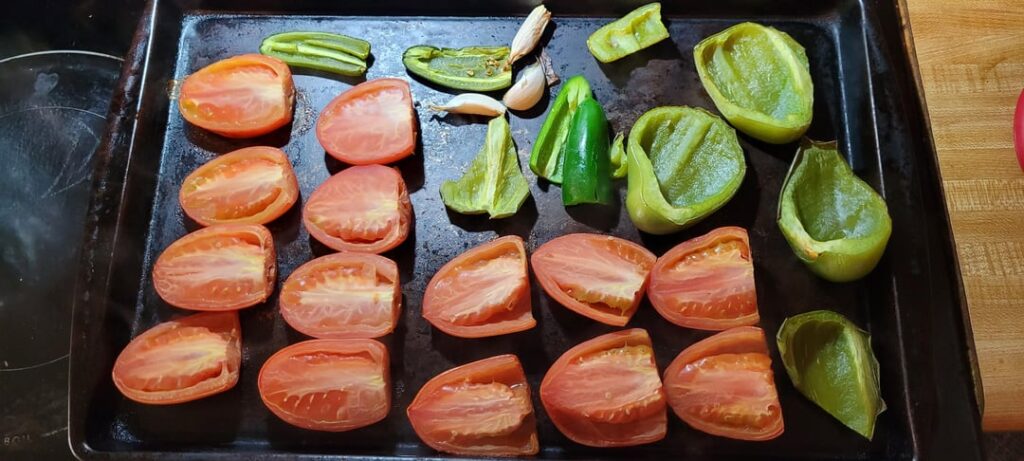 First time roasting the veggies...