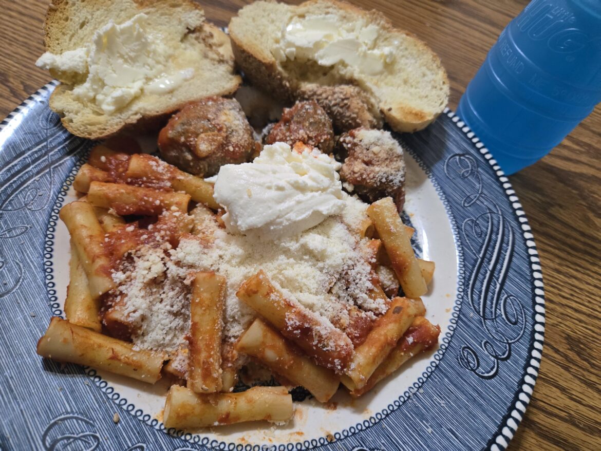 Grated parmegianno and ricotta mangia!!!