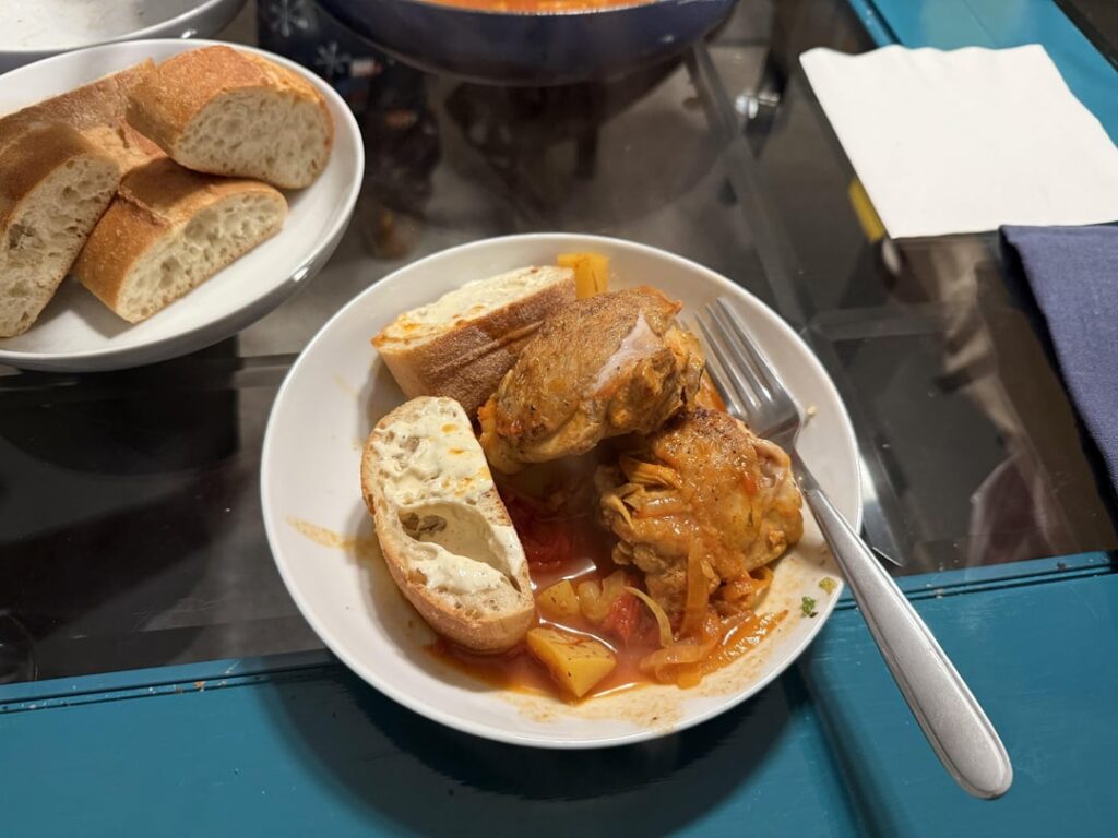 I made chicken bouillabaisse!