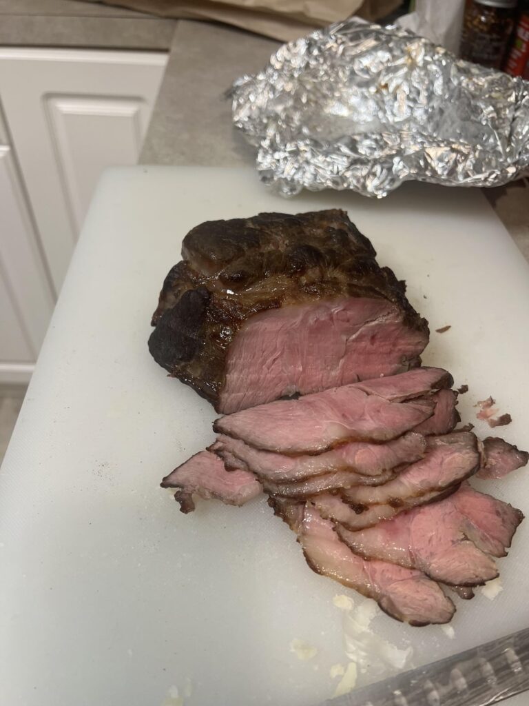 Chuck roast French dip