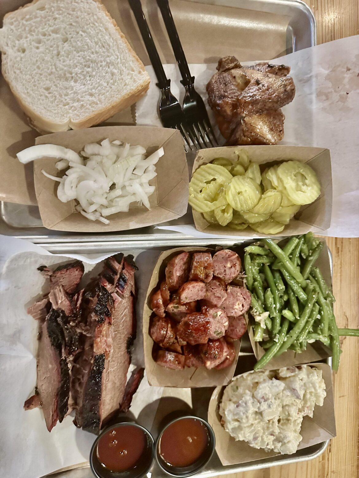 Blacks in Austin, Ngl brisket was kinda dry