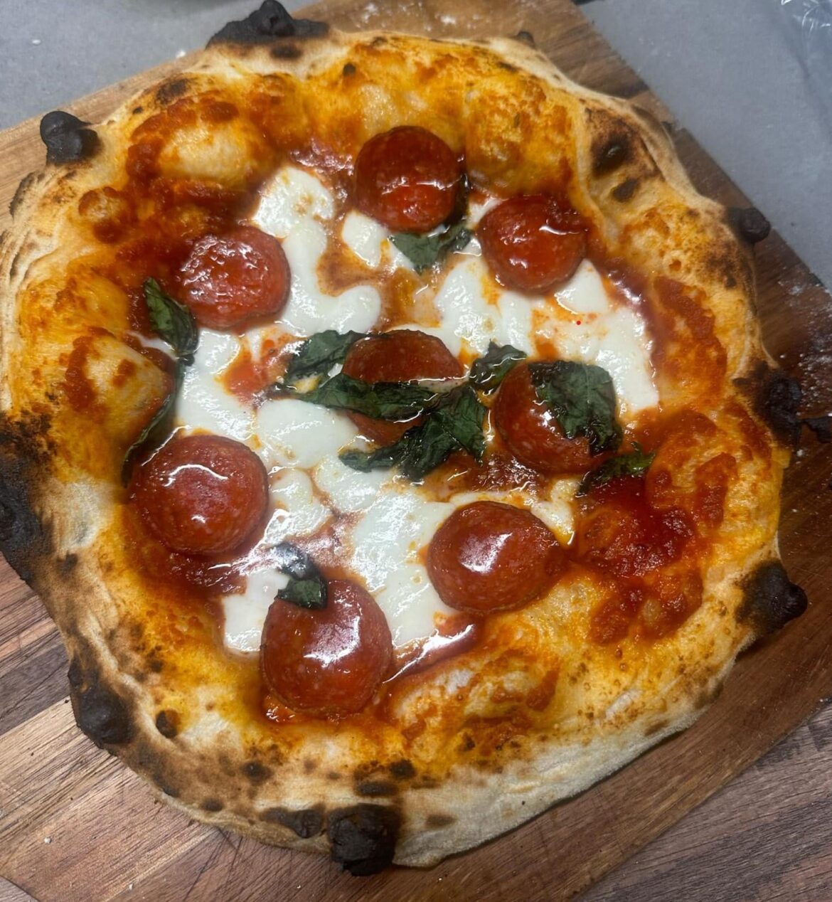 Home made Pizza (100% Biga Starter)
