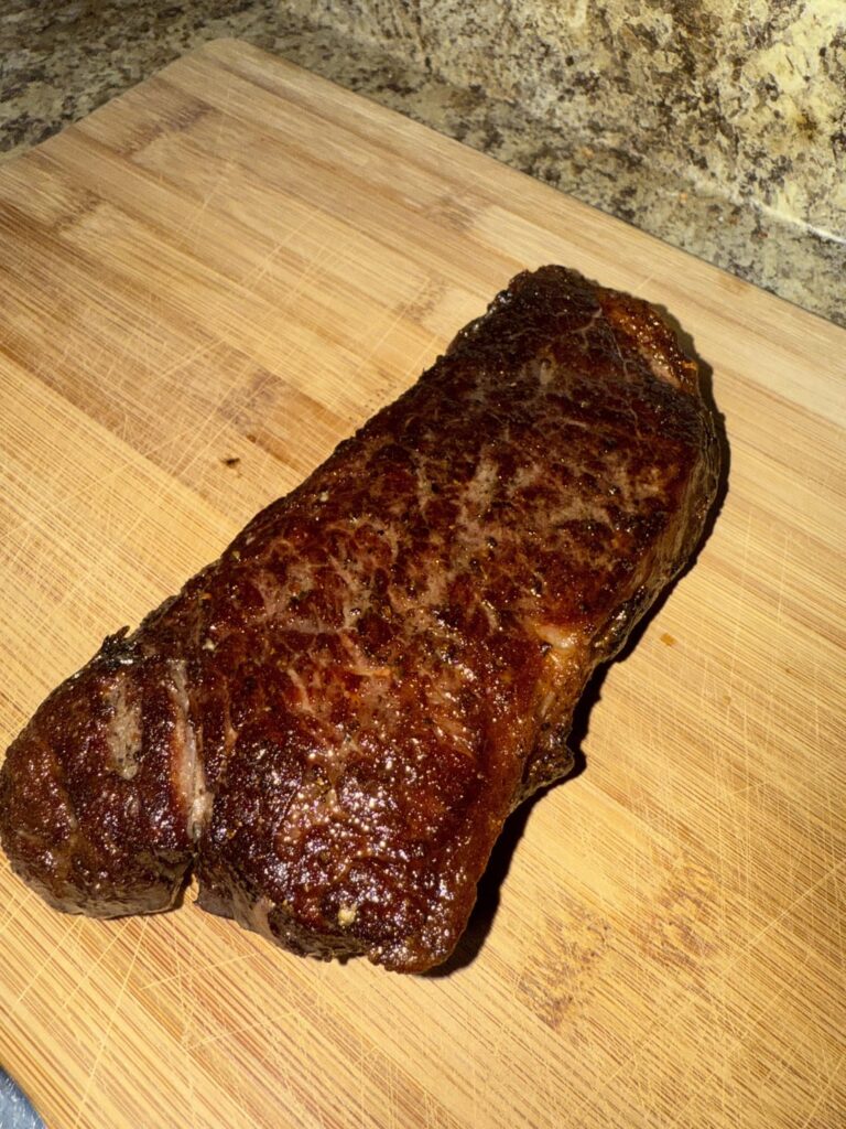Striploin - 132.5° for 2.5 Hours