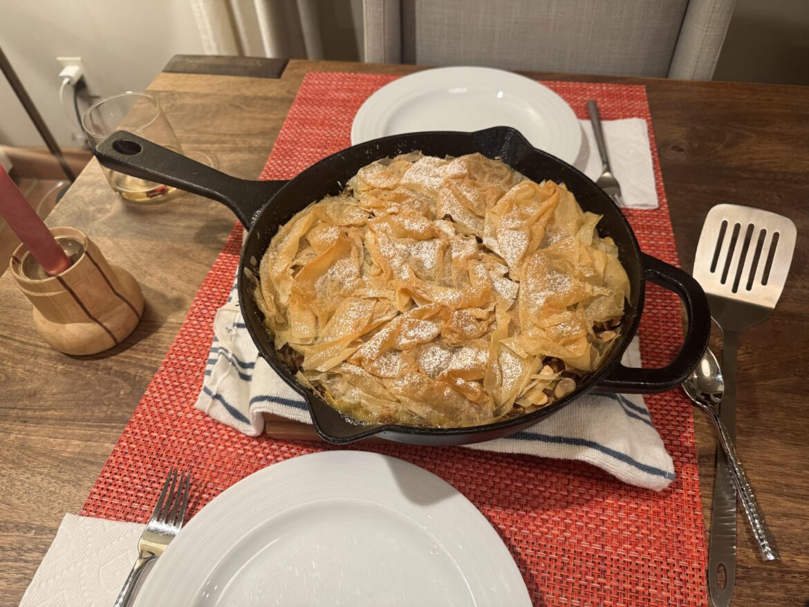 Made the Moroccan Bastila Pie