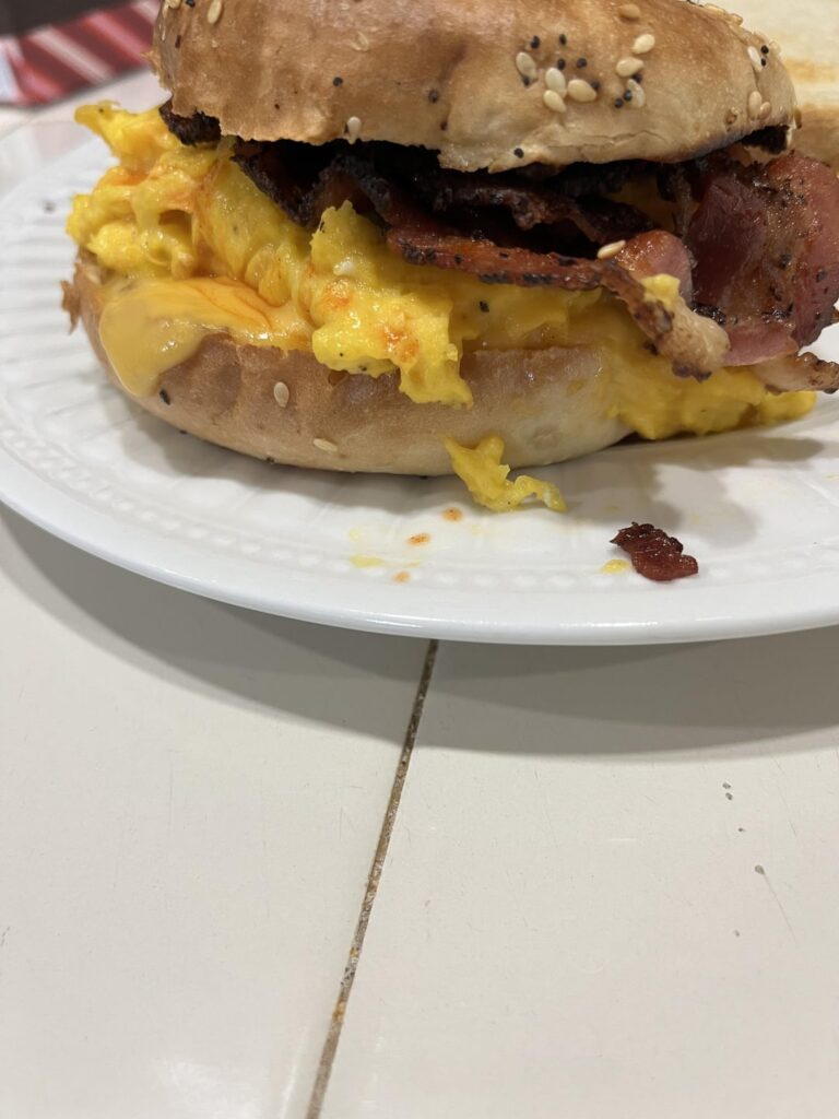 Bacon. Egg. Cheese.