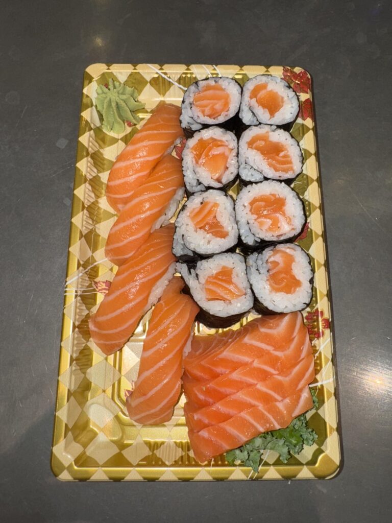 Salmon love set at Ren Sushi in Toronto