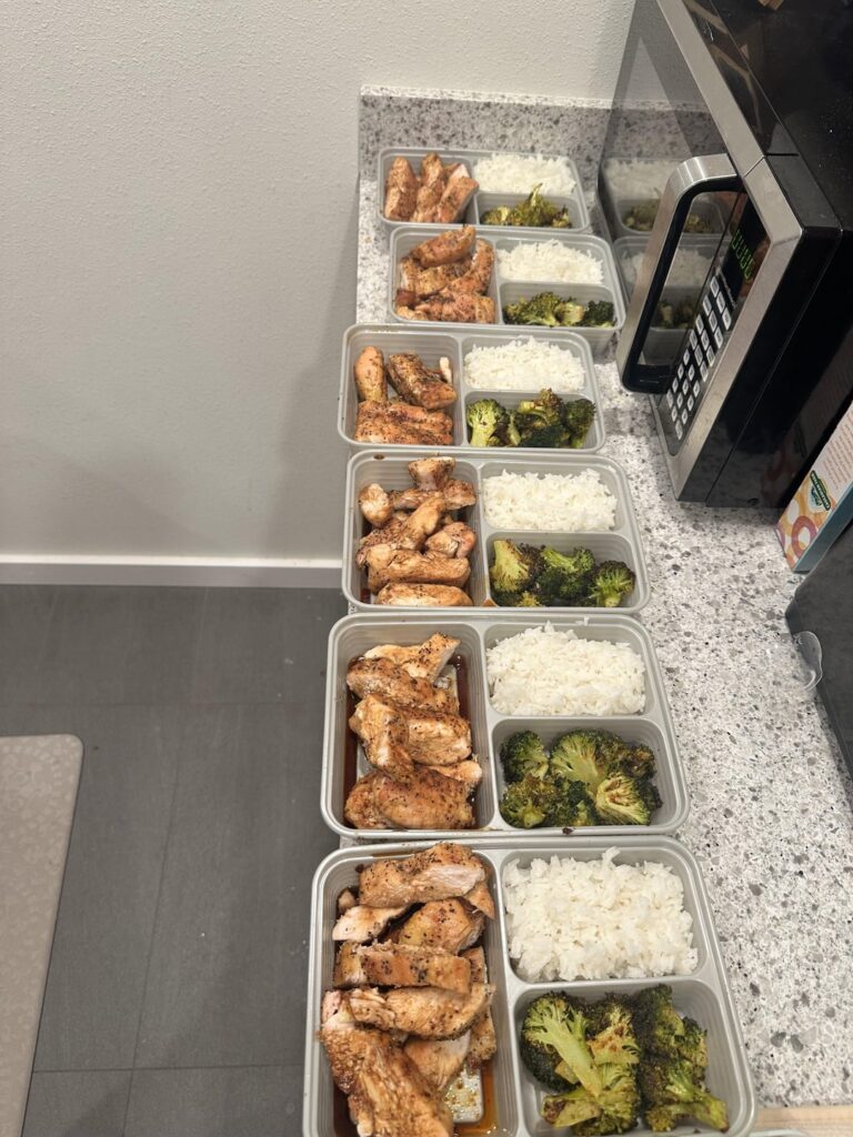 Meal Prep, Dinner, and a brisket.