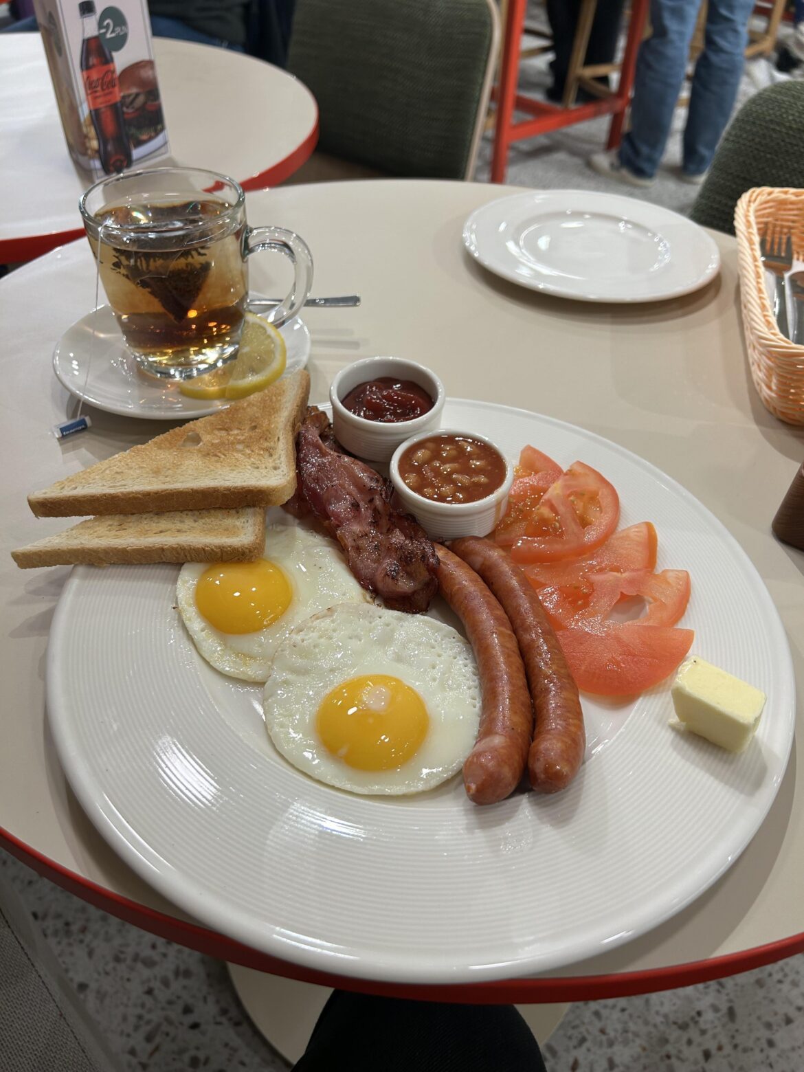 Airport cafe “Flying Bistro” in Wroclaw, Poland - £13.40