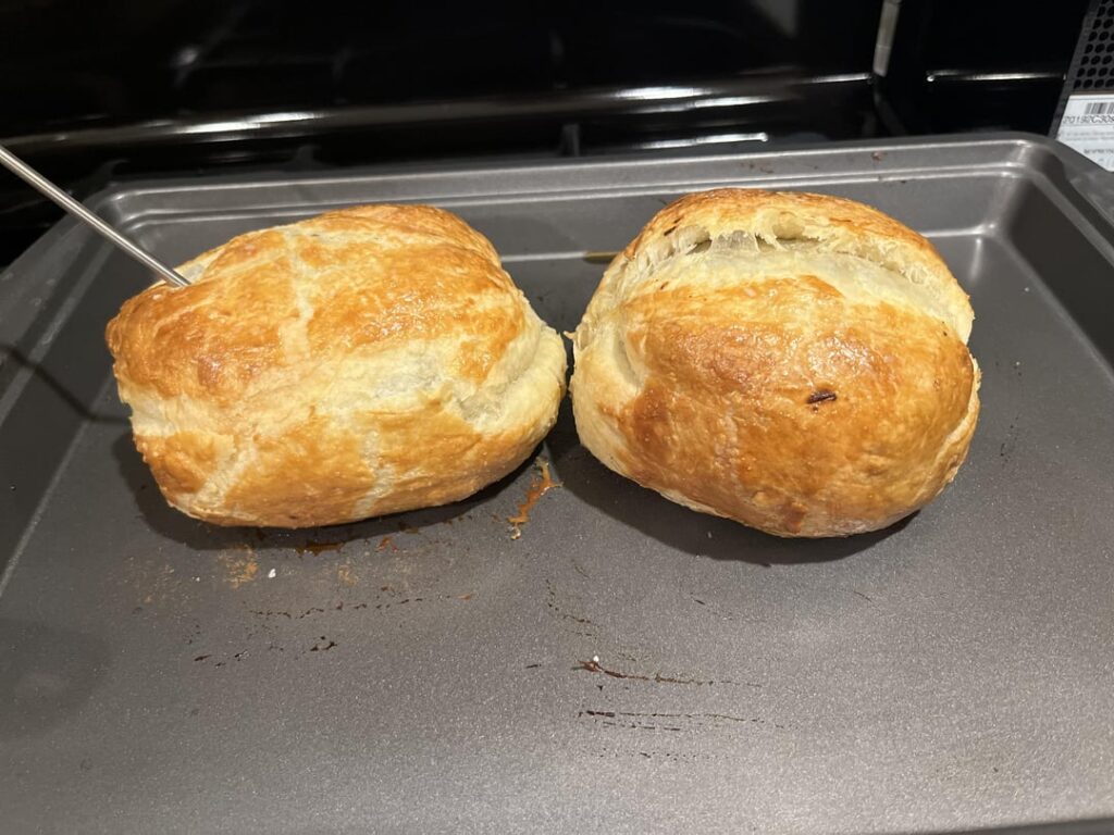 Tried cooking my first Beef Wellington.