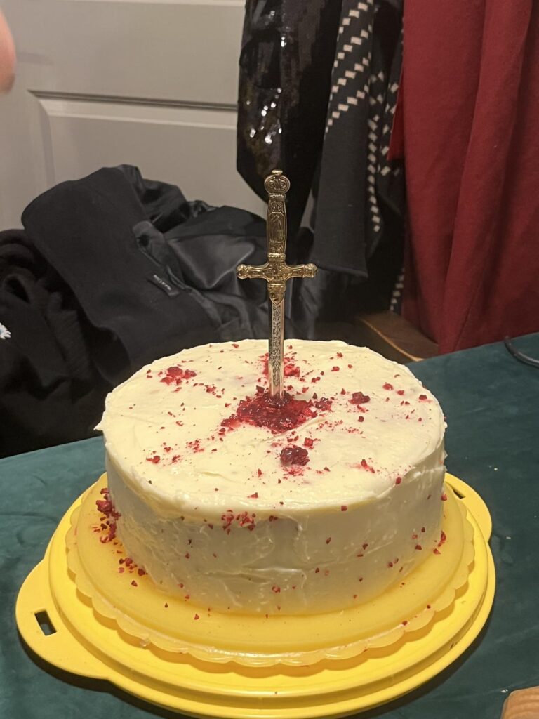 divorce cake