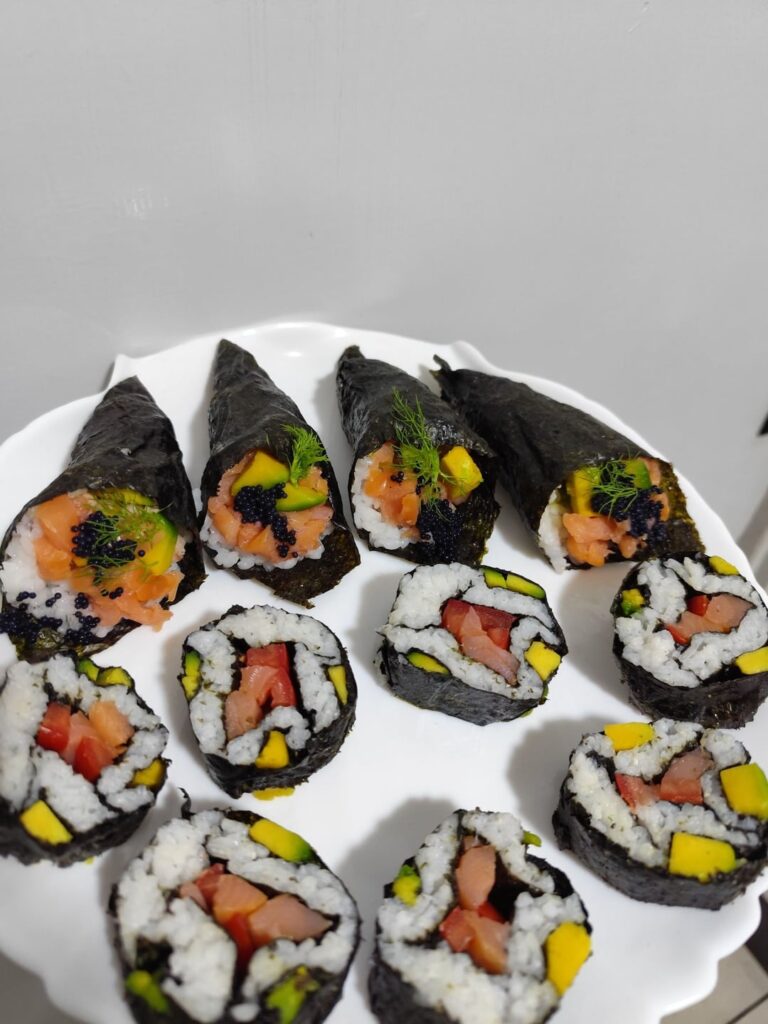 my own NYE sushi