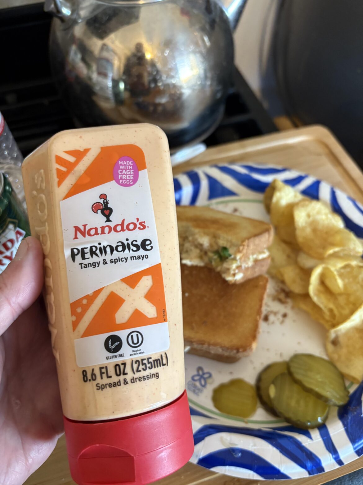 This stuff took my tuna sandwich to the next level! The chips are mango habanero too!