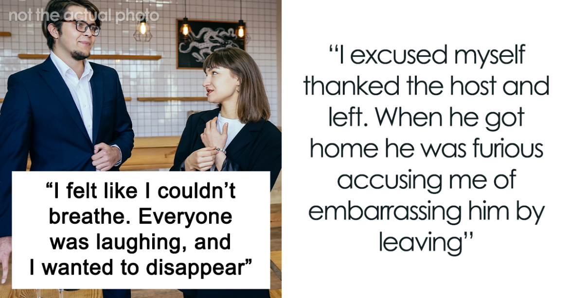 Boyfriend Roasts Woman At Work Christmas Dinner, Ends Up Burning His Relationship Instead