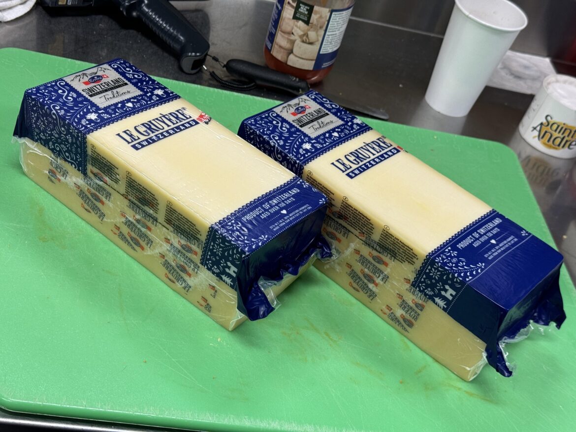 Another day, another Cheese cutting day.