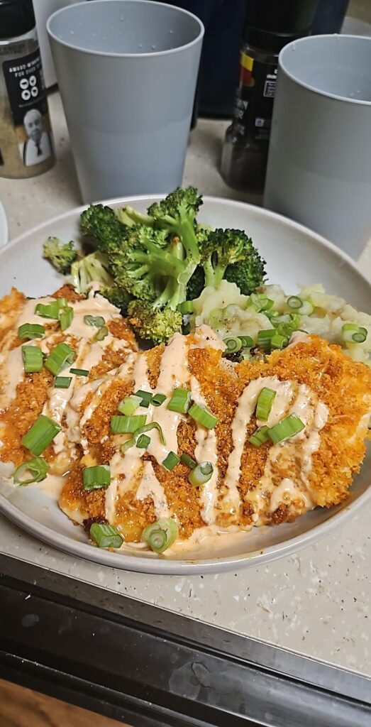 Crispy Kickin' Cayenne Chicken Cutlets