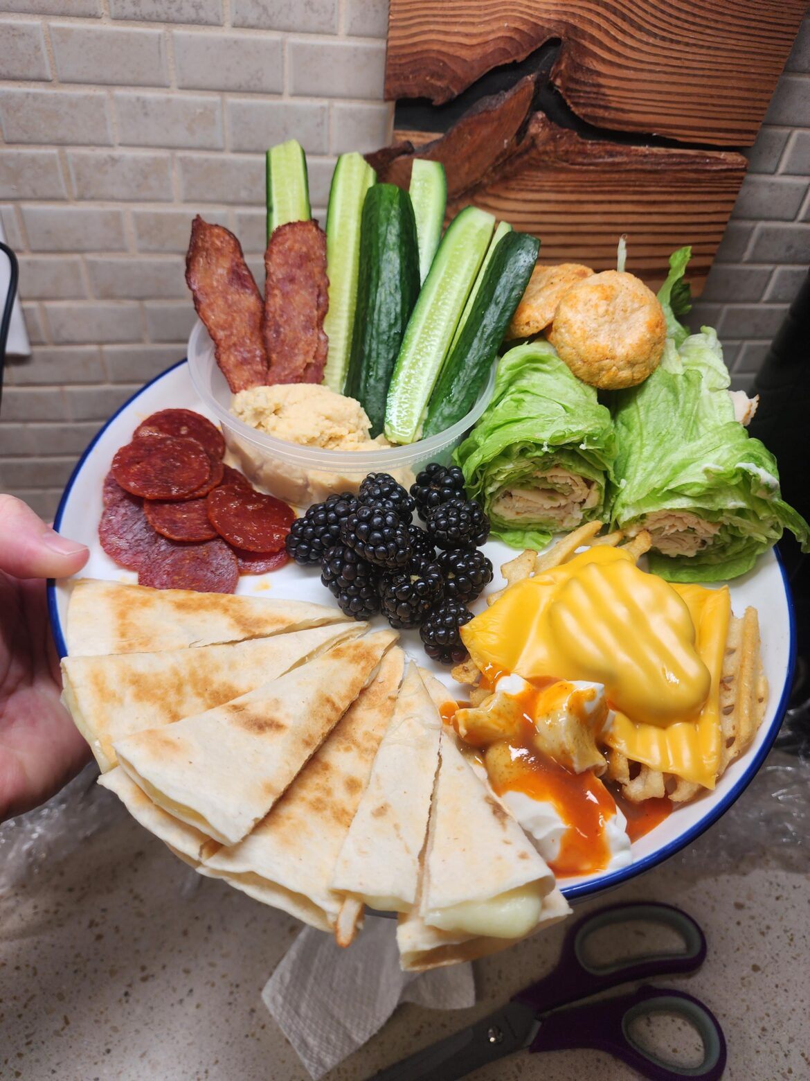 My version of a "Girl Dinner"