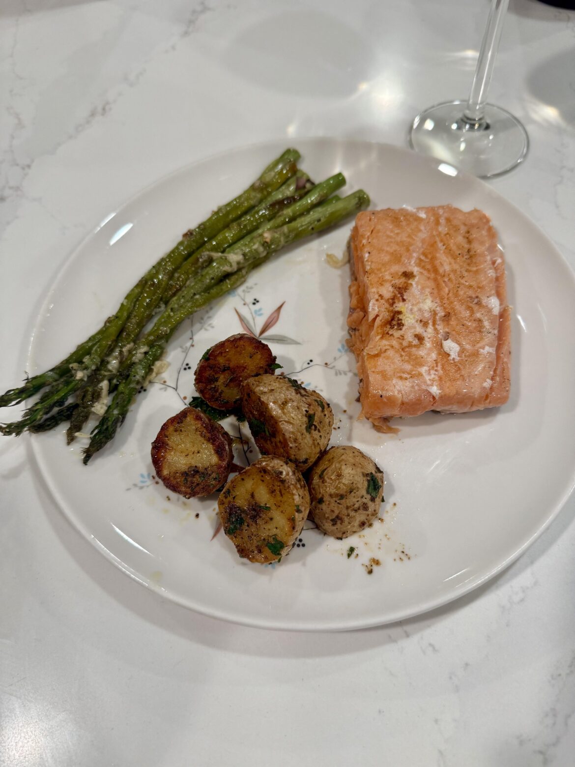 Tried my hand at salmon. 45 mins at 115.