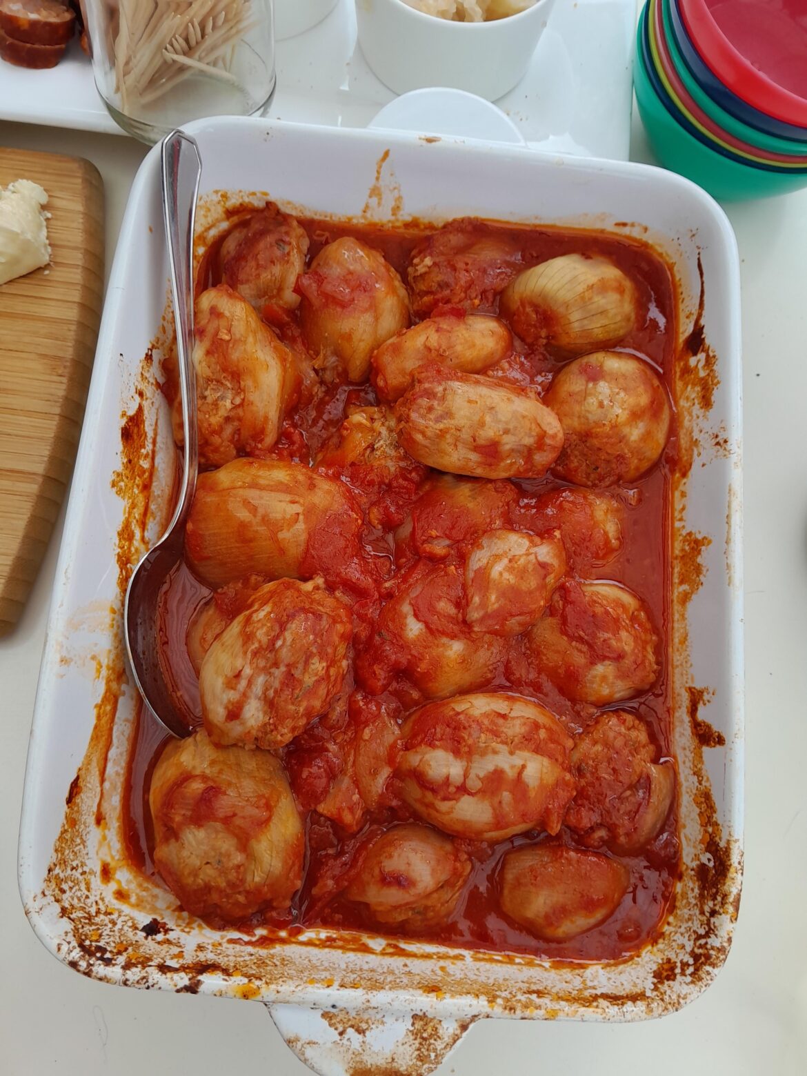 Onion dish my dad's friend brought to the bbq!